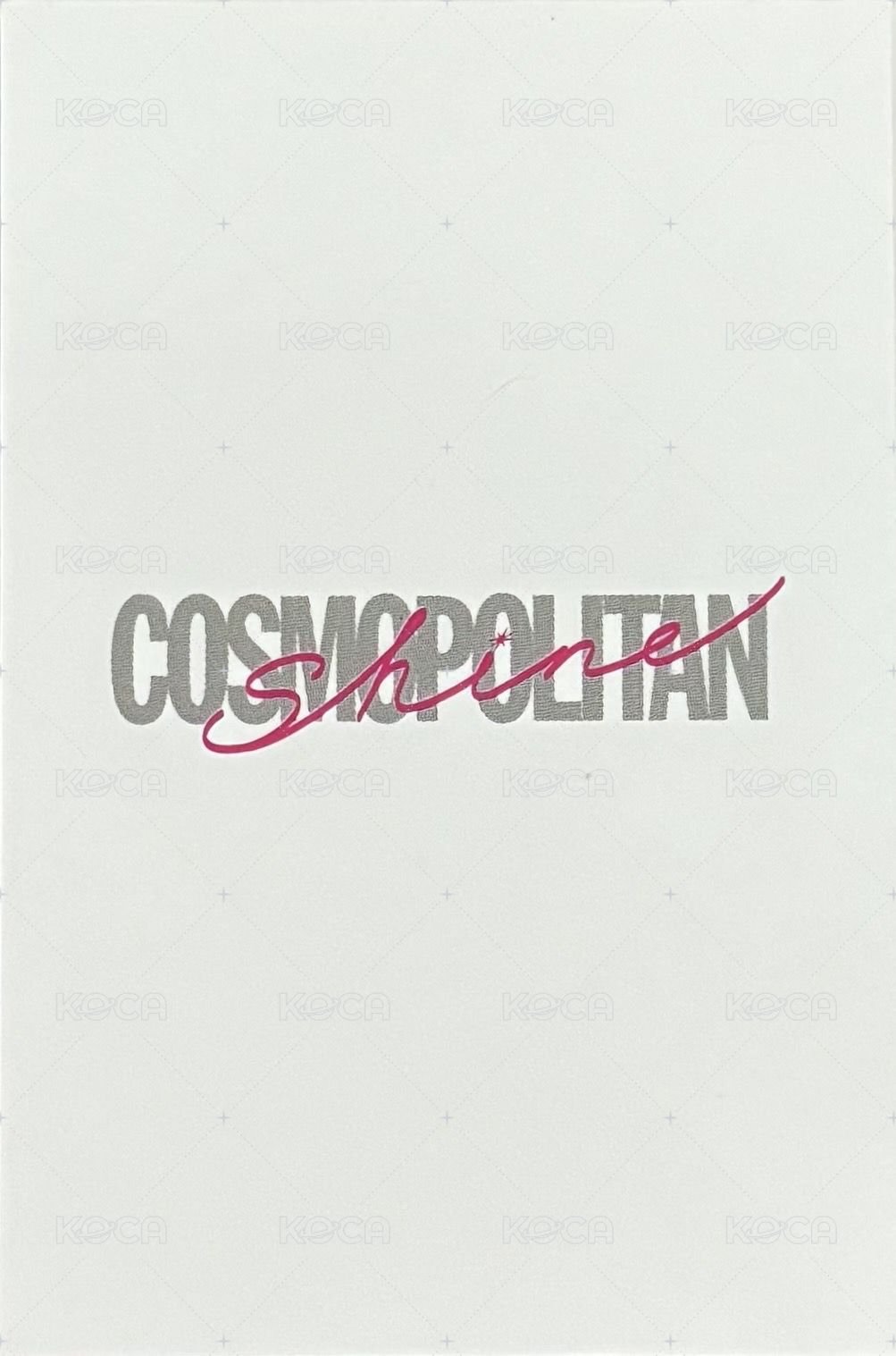 COSMOPOLITAN 雜誌卡  背面