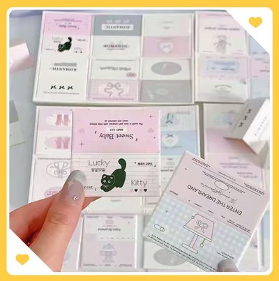 迷你卡頭 一卡6小張