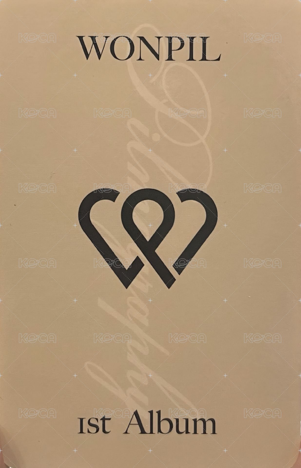 Pilmography 專輯卡  背面