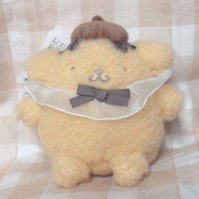 Sanrio｜毛毛ㄉ蝴蝶結布丁狗