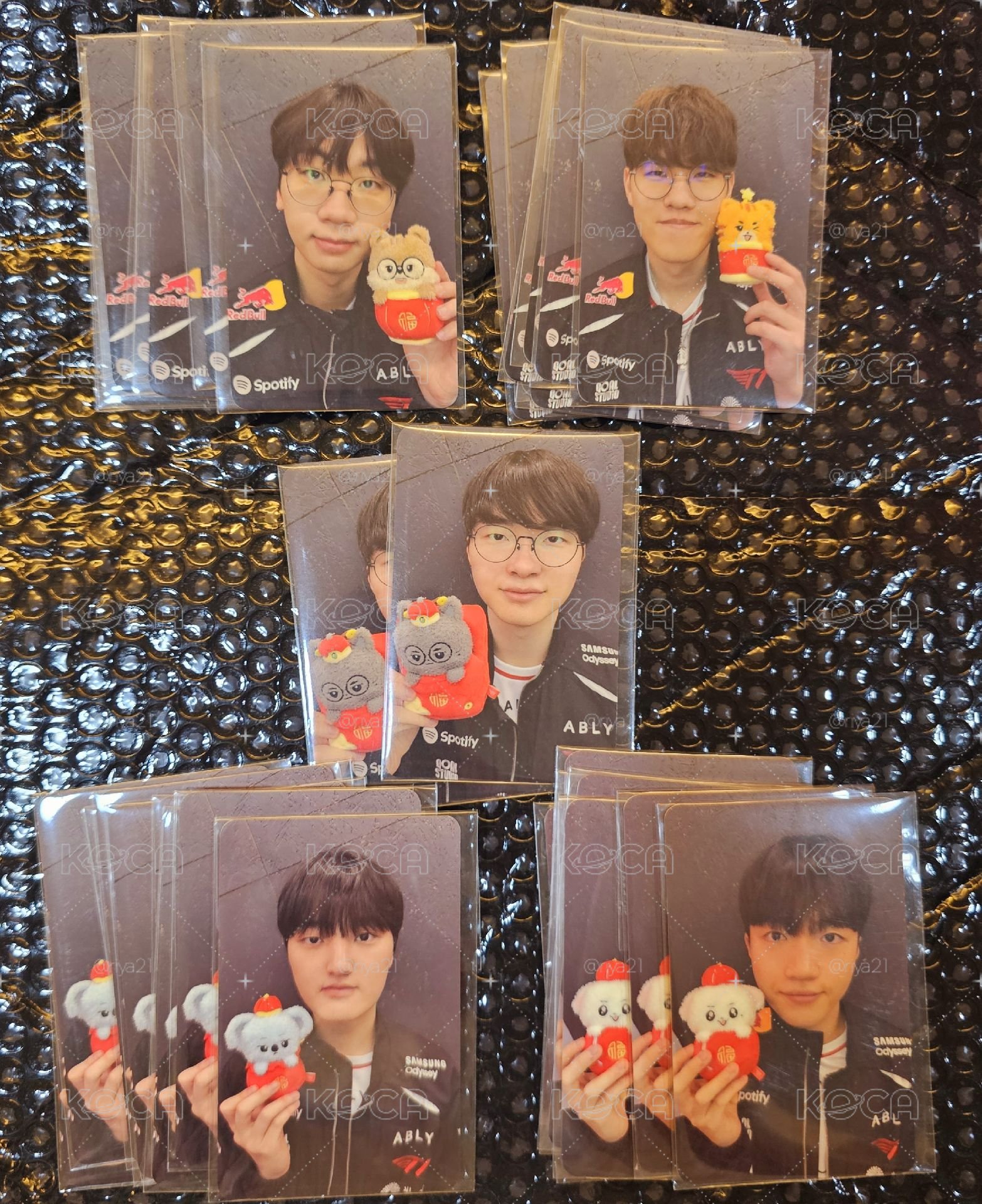 降價出現貨 天貓限定中文娃卡 全員都有 Doran Oner Faker Peyz Keria 
