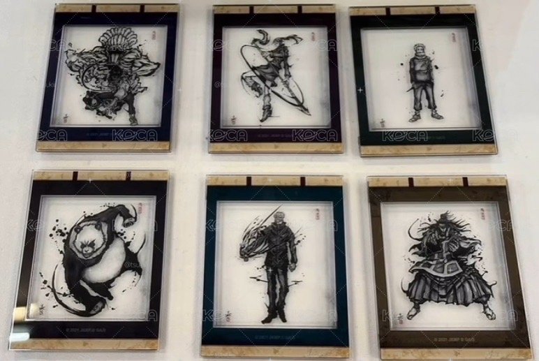 咒術0展覽限定 武人畫立體磁鐵