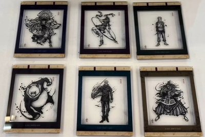 咒術0展覽限定 武人畫立體磁鐵