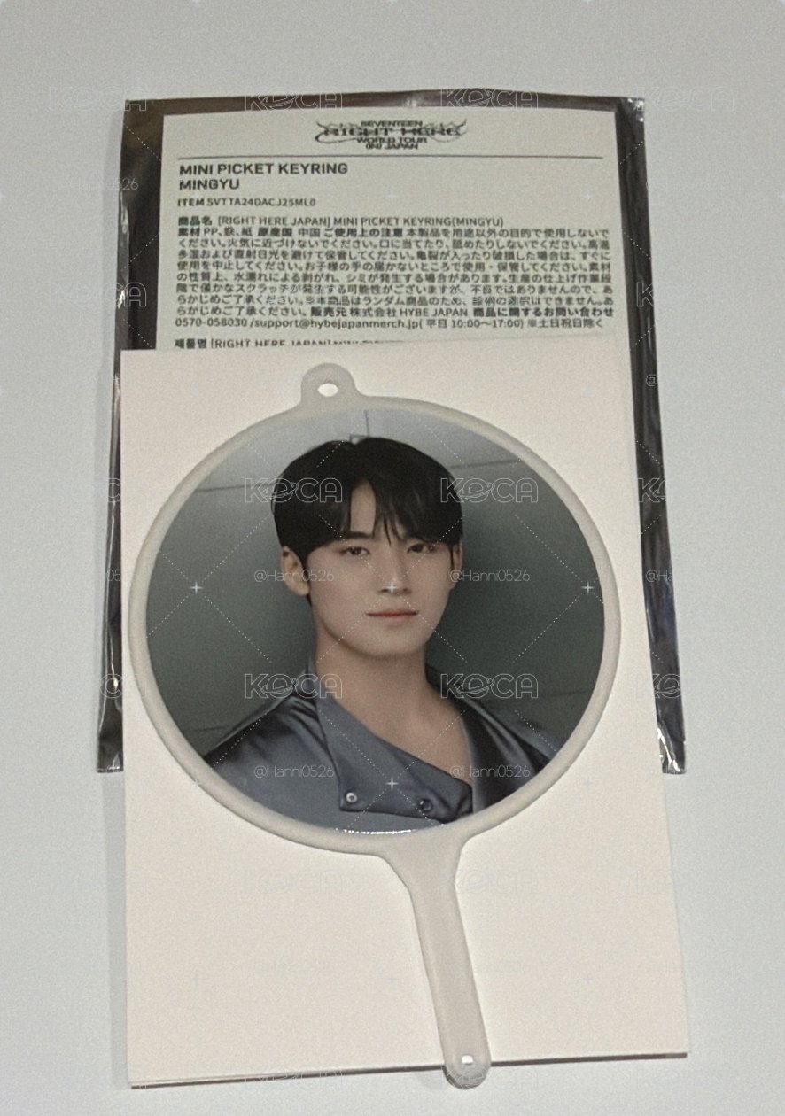 SVT Mingyu Follow黑小扇 消費期限徽章 Miniteen奎磁鐵未拆 Right here小扇套