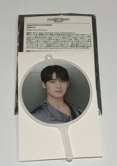 SVT Mingyu Follow黑小扇 消費期限徽章 Miniteen奎磁鐵未拆 Right here小扇套