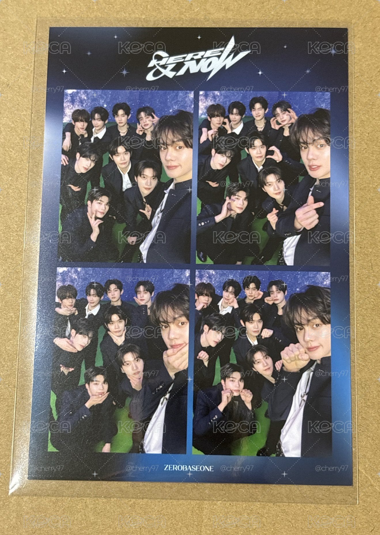 💙H&N 韓安 四格卡 