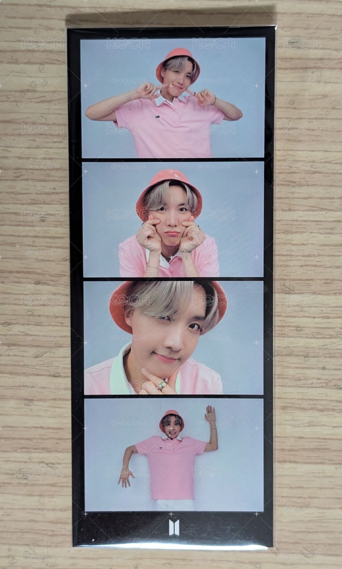 2021 八週年日曆盒 人生四格卡 D8(J-HOPE)
