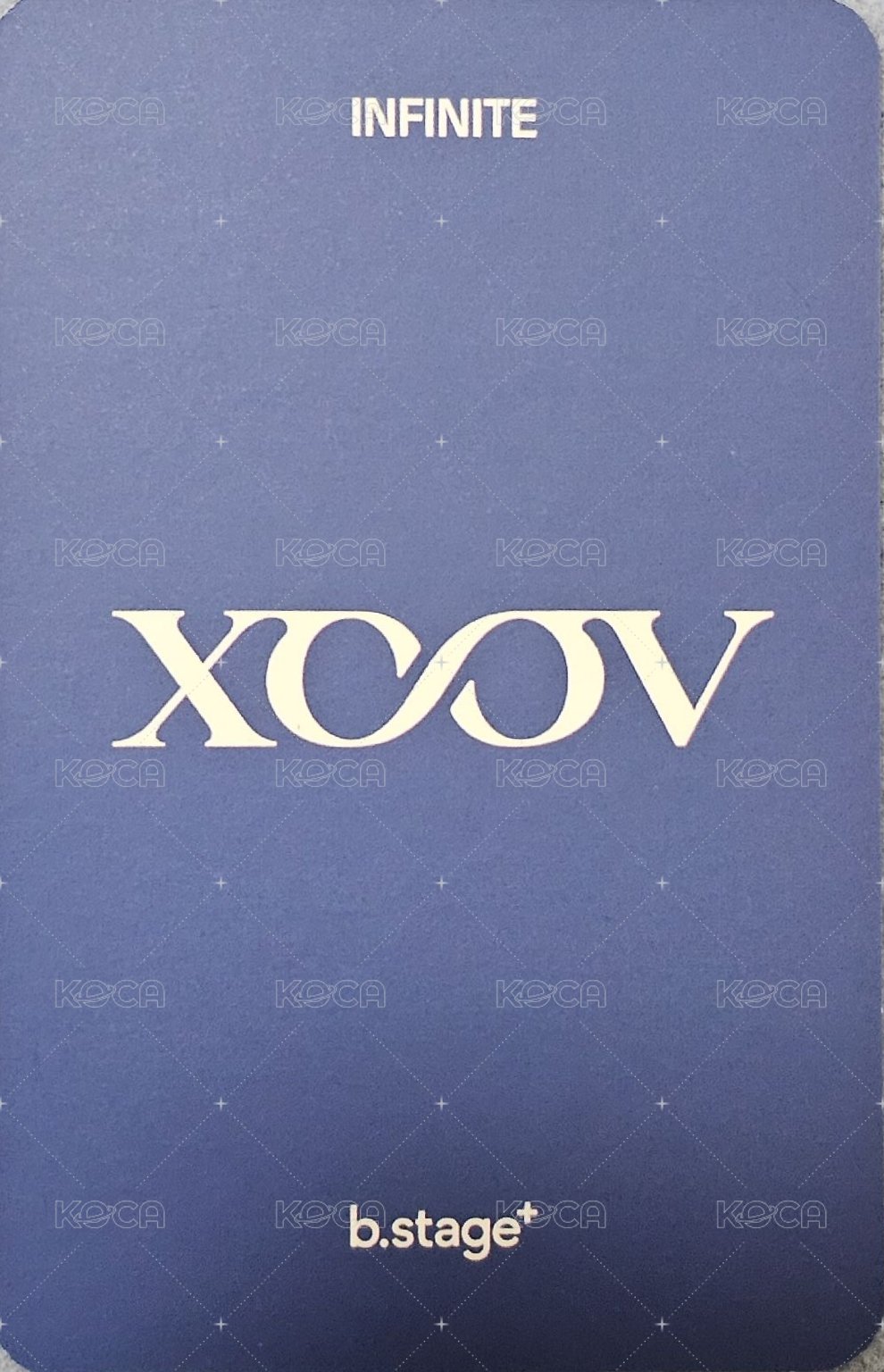 LIKE INFINITE bstage 1.0 簽售卡  背面