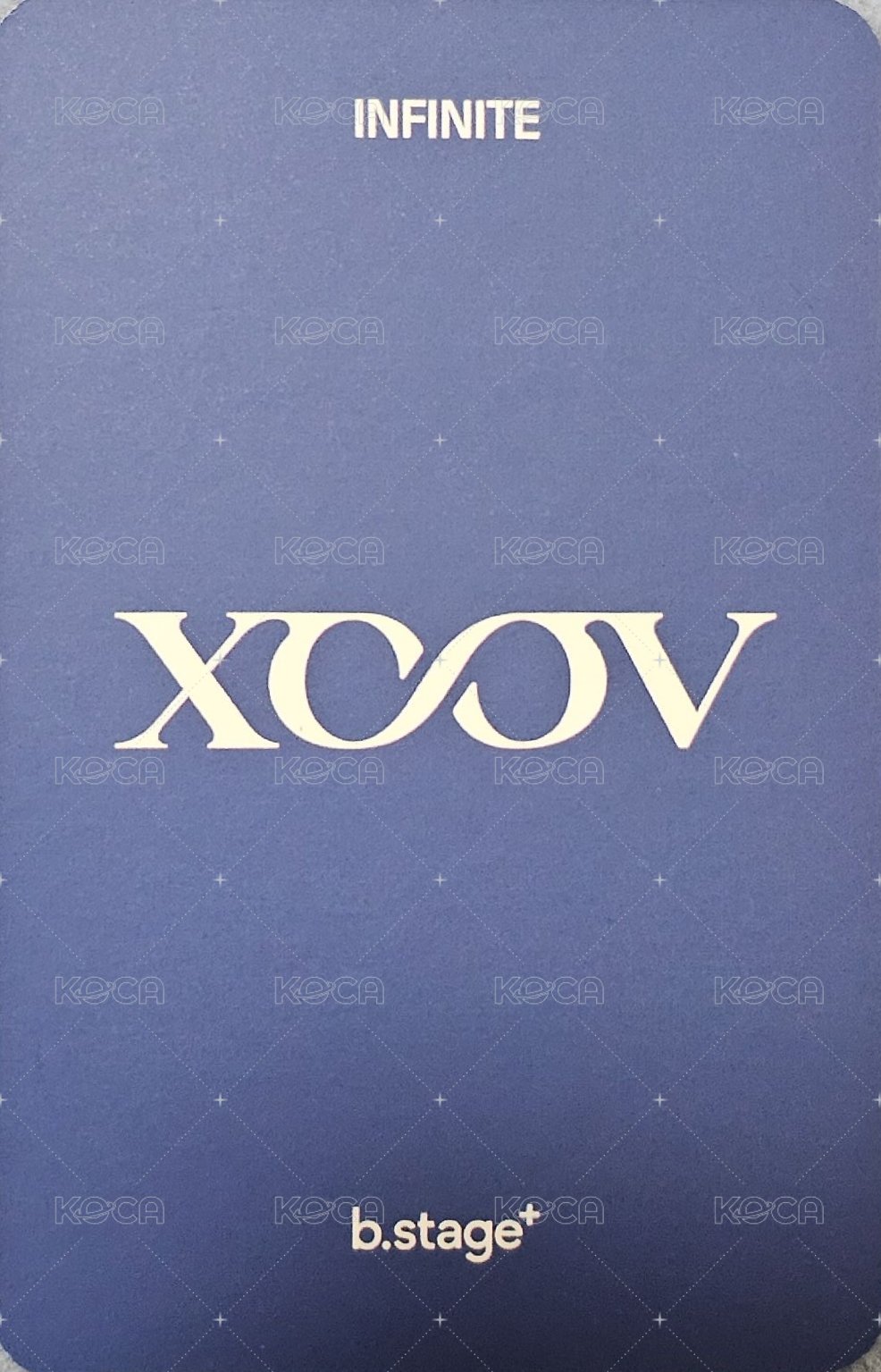 LIKE INFINITE bstage 1.0 簽售卡  背面