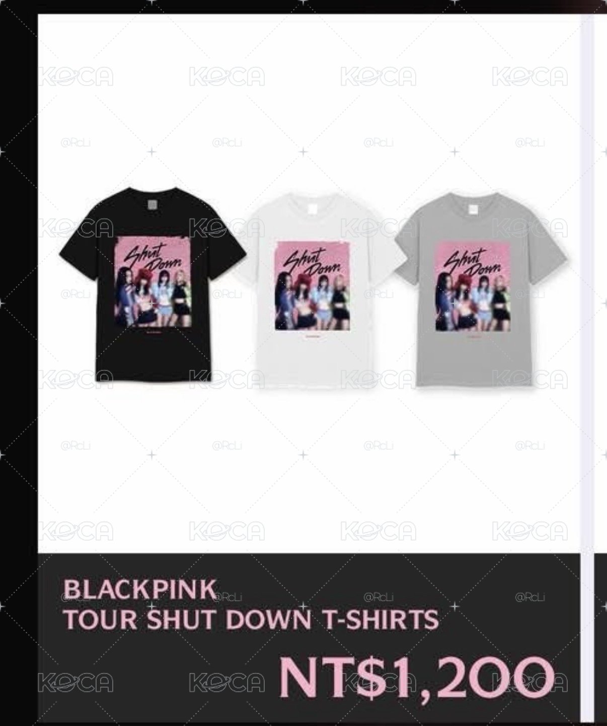 BLACKPINK 二巡 高雄場 短踢