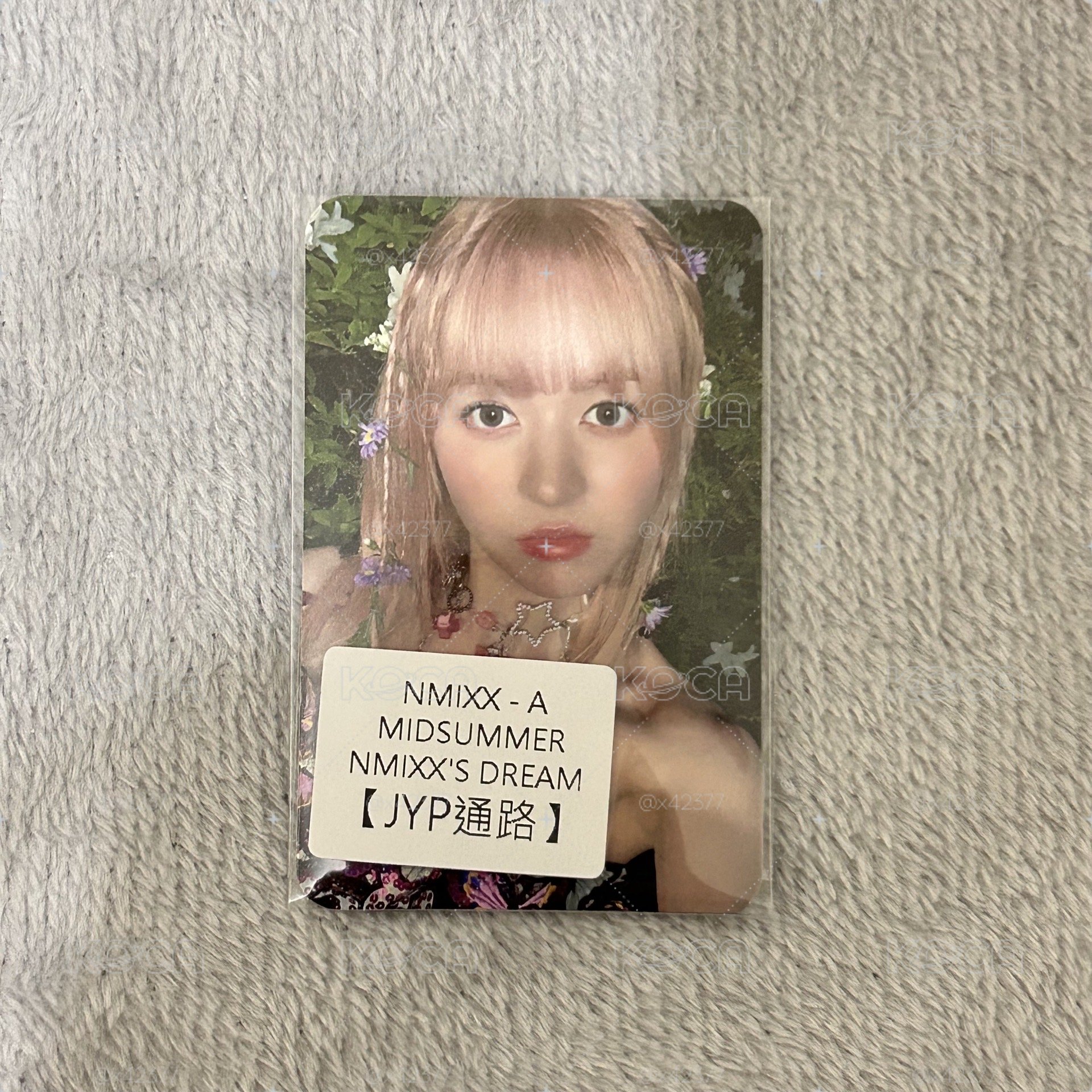 仲夏夜 jyp 特典卡 預售莉