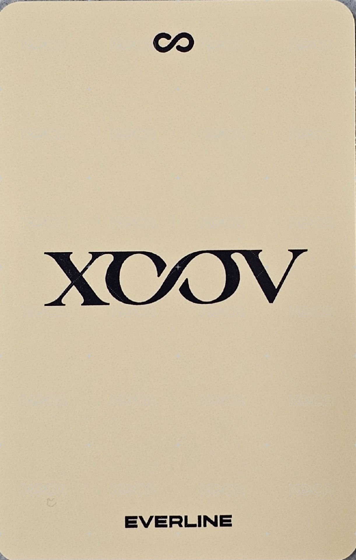 LIKE INFINITE el 簽售卡  背面