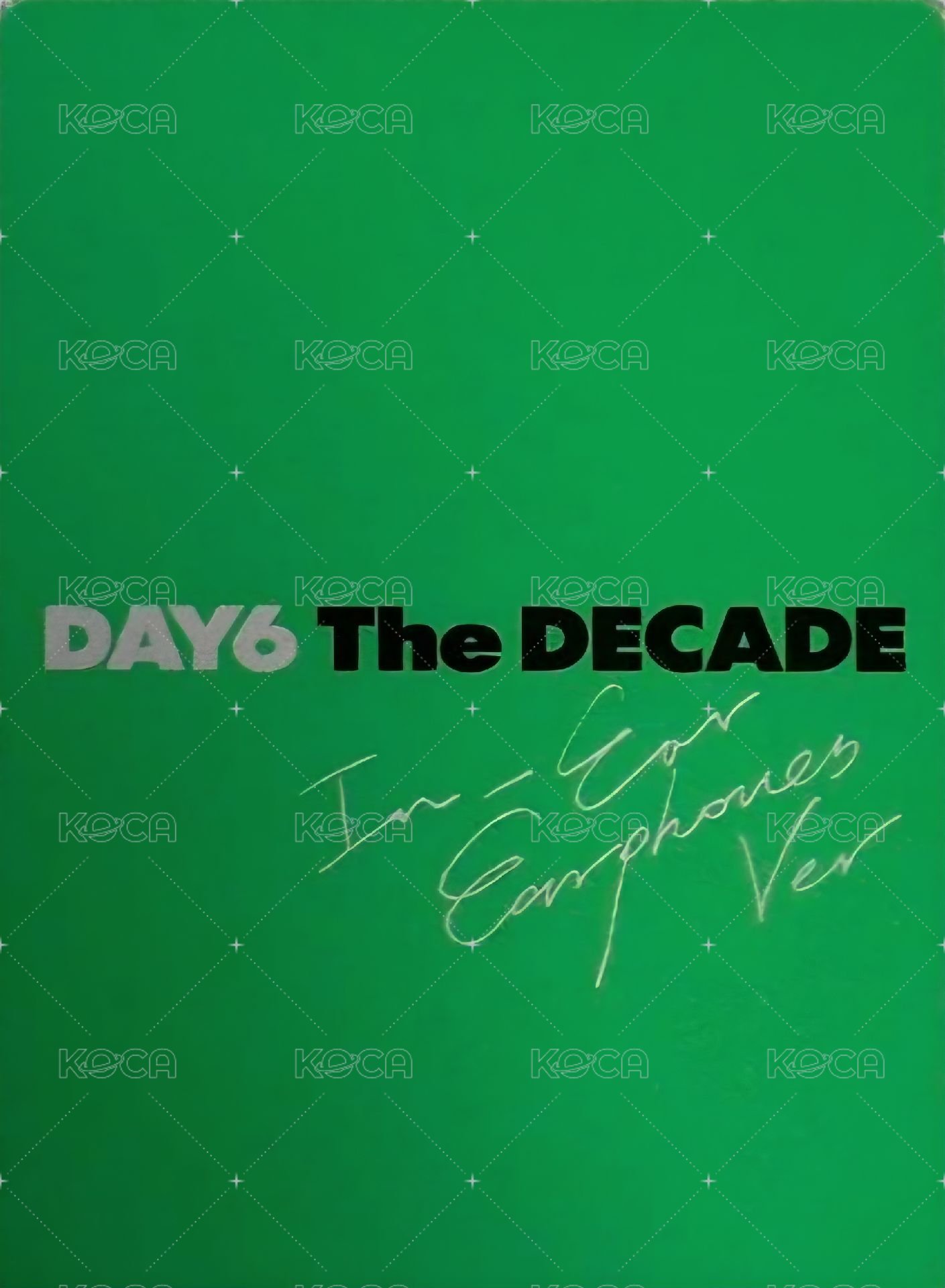 正四 耳機專 專輯卡  背面