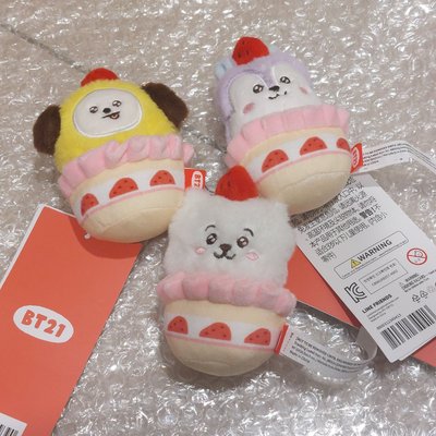 BT21 草莓派對 吊飾