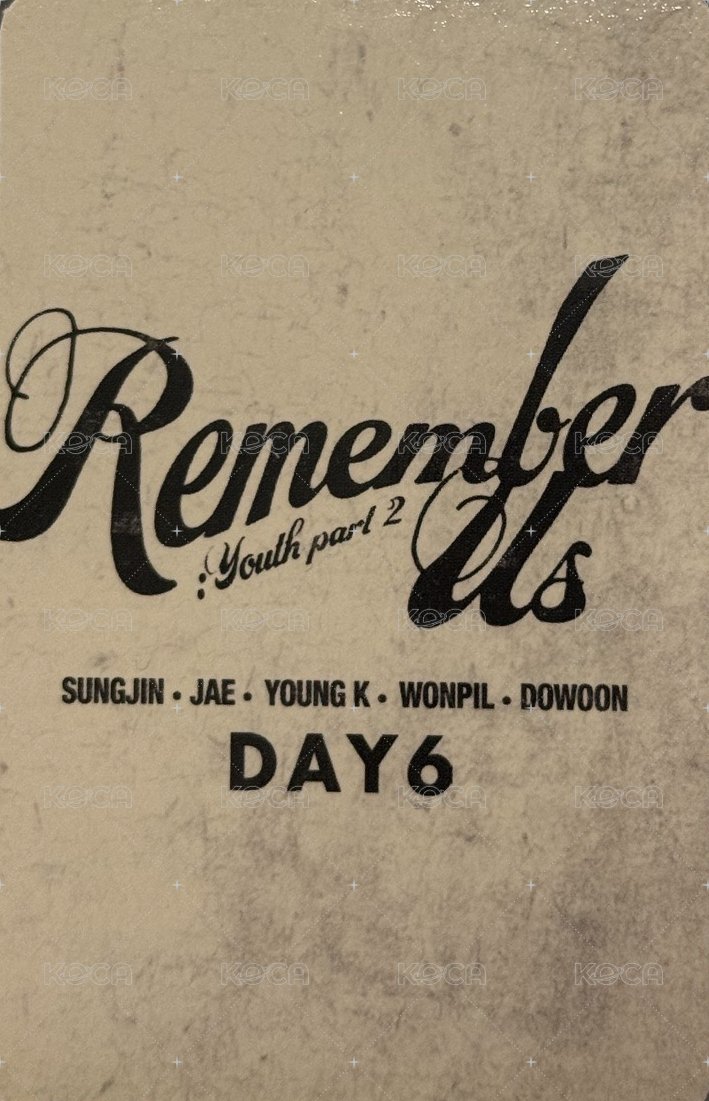 迷四 專輯卡  背面