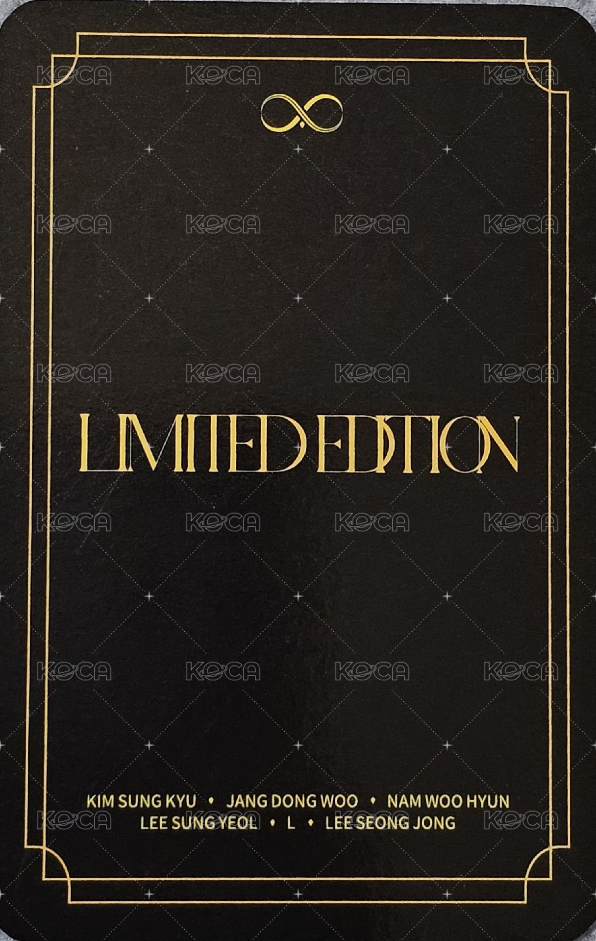 LIMITED EDITION in JAPAN el 隨機卡  背面