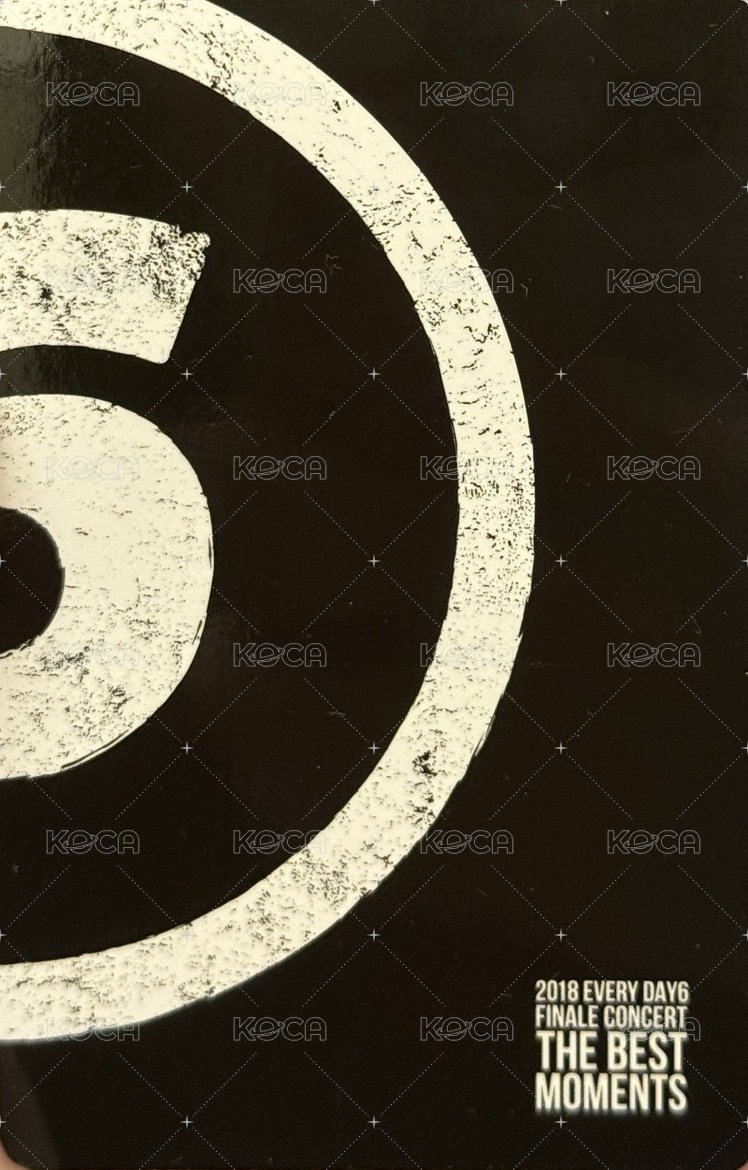 THE BEST MOMENTS 演唱會 DVD / CD 卡  背面