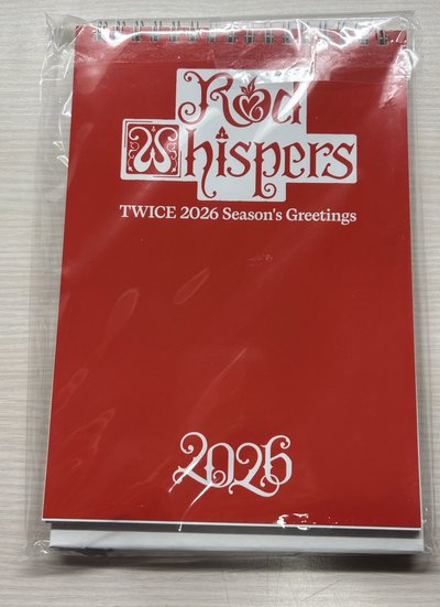 Twice 2026 韓版年曆 拆售