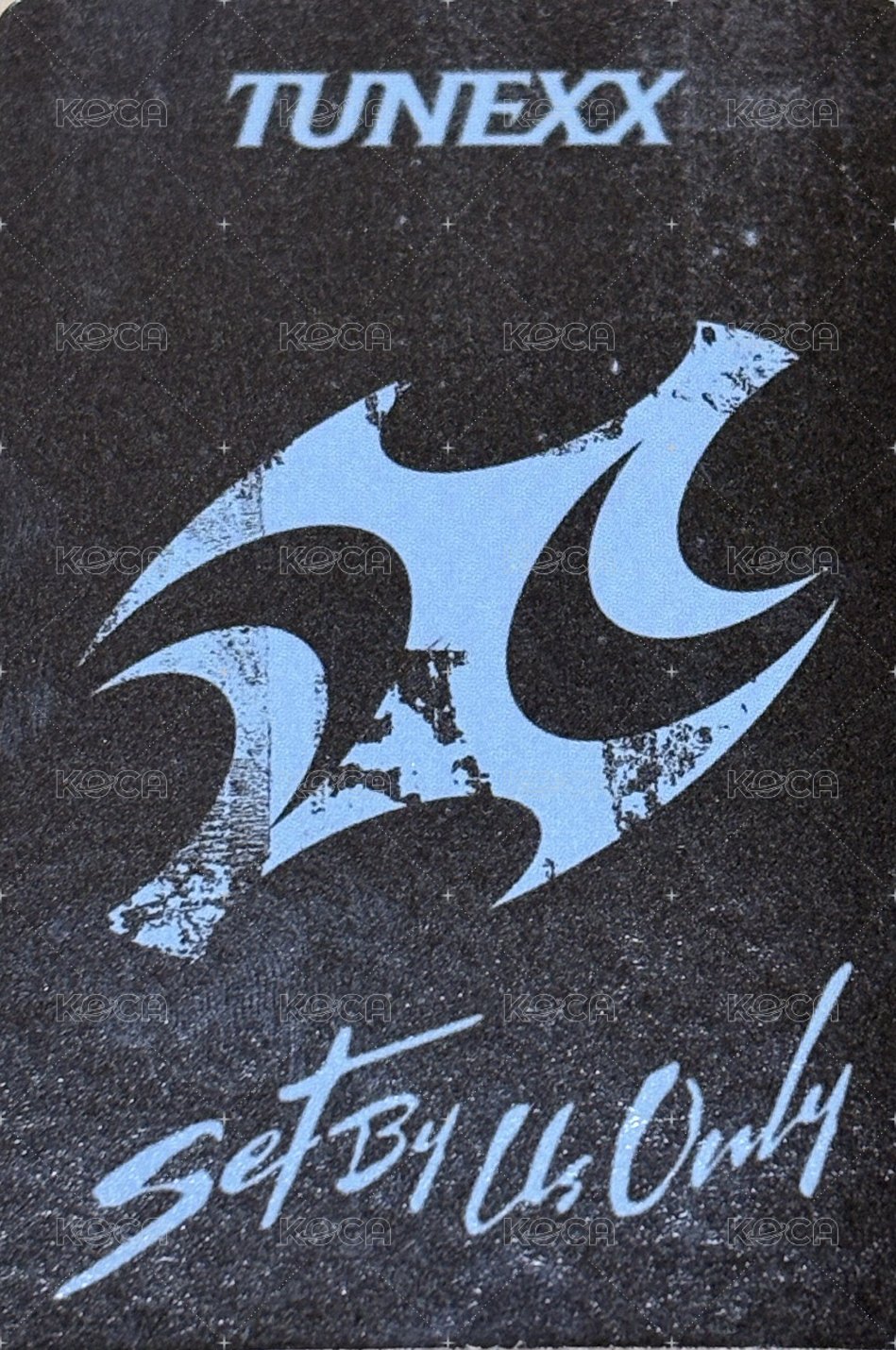 SET BY US ONLY 藍版專卡 專輯卡  背面