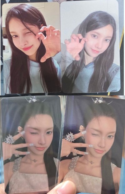 玧我4張4️⃣ 有中文卡背