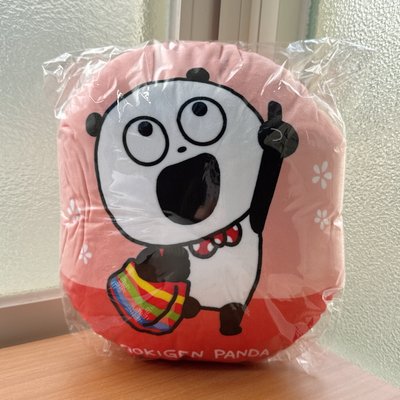 西村裕二台灣限定圓形抱枕-熊貓款