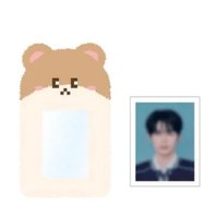 一巡TW 毛絨證件照套 鑰匙圈吊飾 