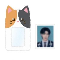 一巡TW 毛絨證件照套 鑰匙圈吊飾 