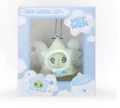 nctwish sion糰子娃 髮圈 吊飾 雨衣wichu 