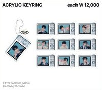 一巡TW 相機造型壓克力吊飾