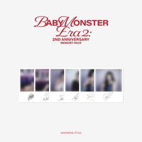 BABYMONSTER 2週年紀念周邊 WVS抽選拍立得
