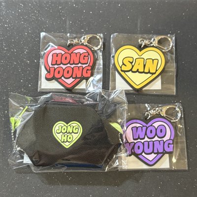 ATEEZ JAPAN 一番賞 吊飾 小包