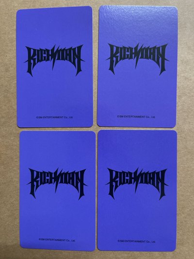 （一套）Rich Man 泡泡摩奇 1.0 簽售卡 上海線下