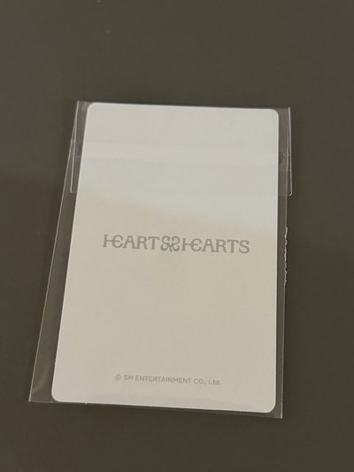Hearts2Hearts Ian 鄭以安 手燈卡