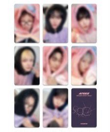 ATEEZ MS簽售動物睡衣單特典卡（除傘以外單人一套）