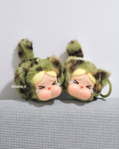 POPMART X CRYBABY 豹豹貓貓 - 迷彩貓貓