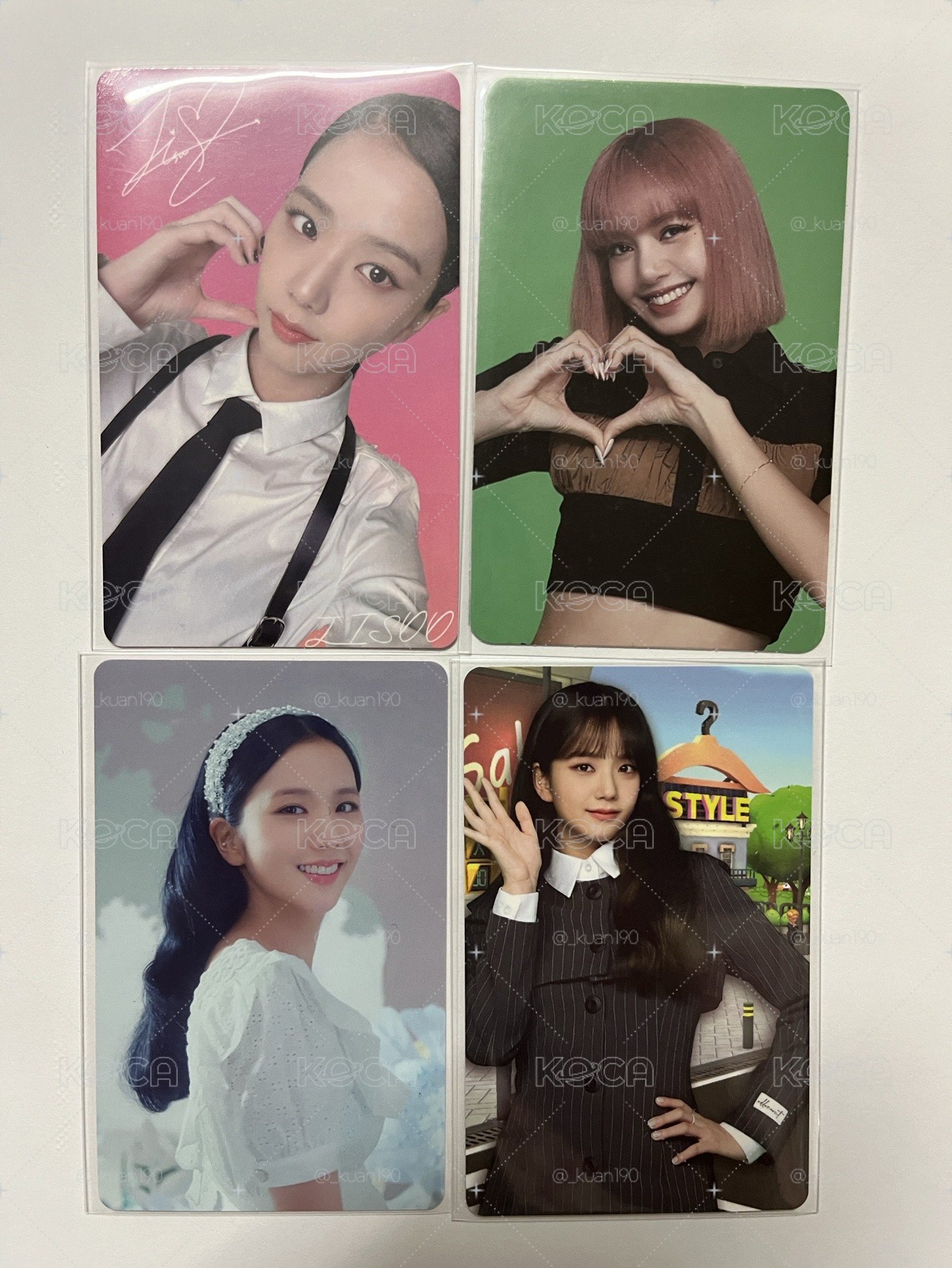 BLACKPINK 小卡