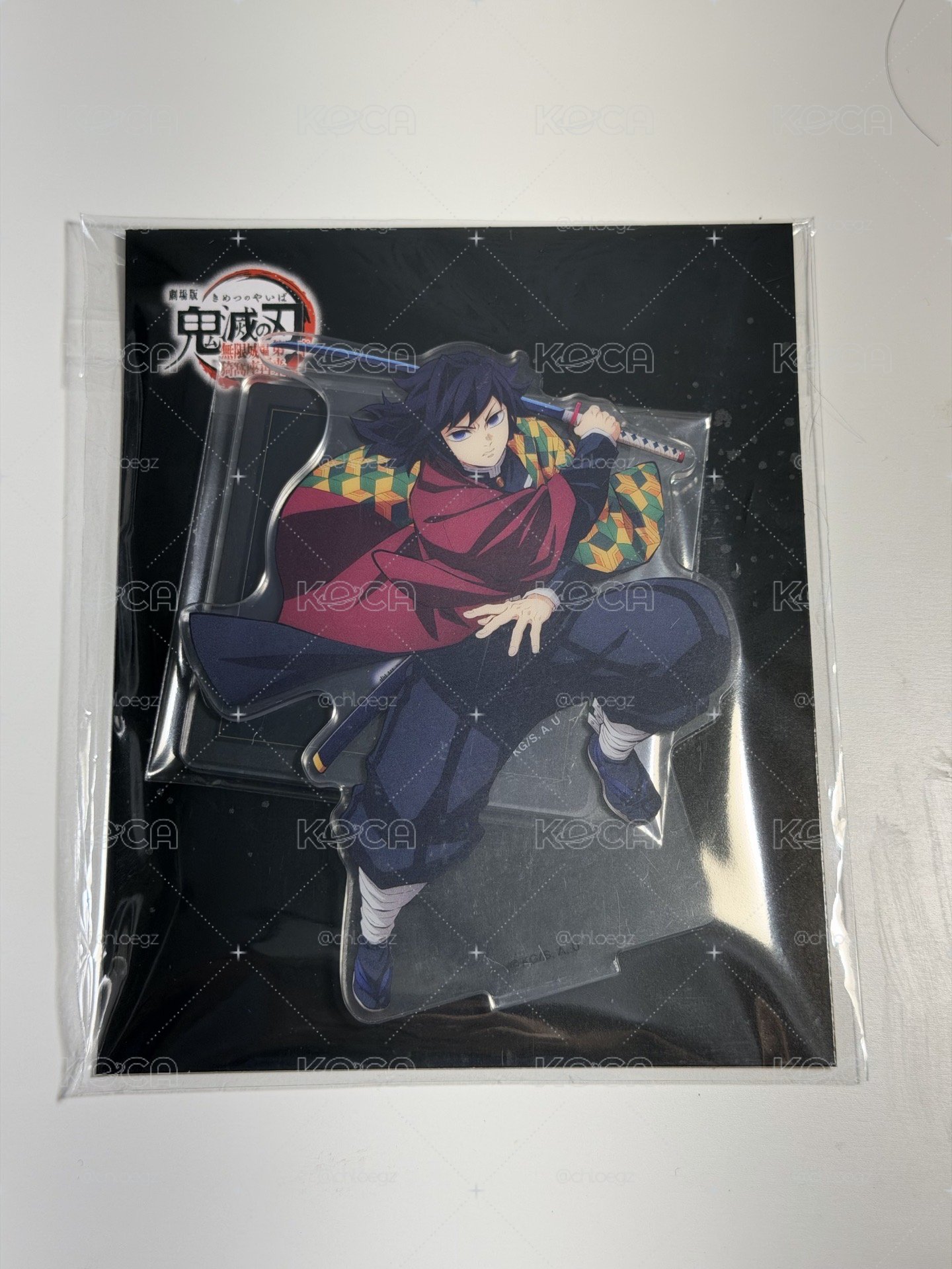 鬼滅之刃 ANIPLEX 無限城劇場物販 富岡義勇 時透無一郎 立牌