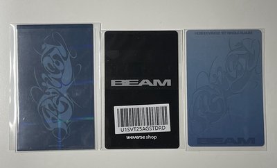 BEAM抽選、特典、專卡 李知勳 Woozi