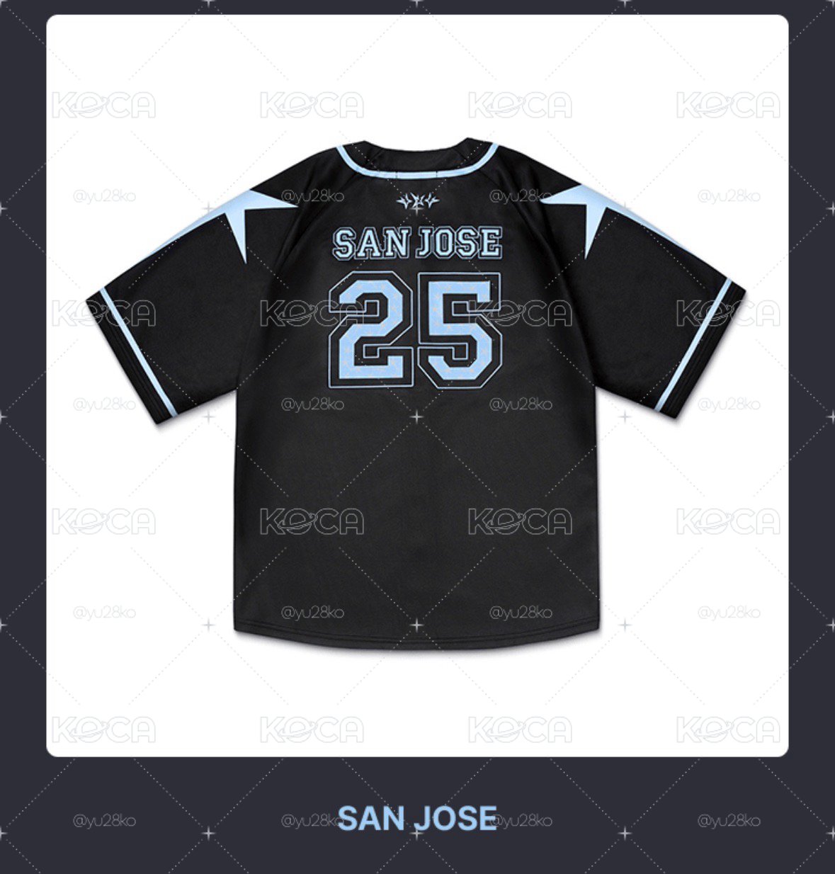 美巡球衣 SAN JOSE ACT:TOMORROW