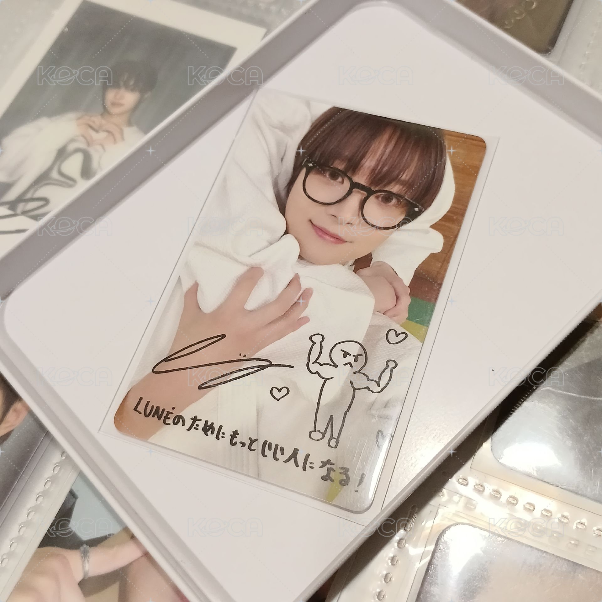 月狼手書