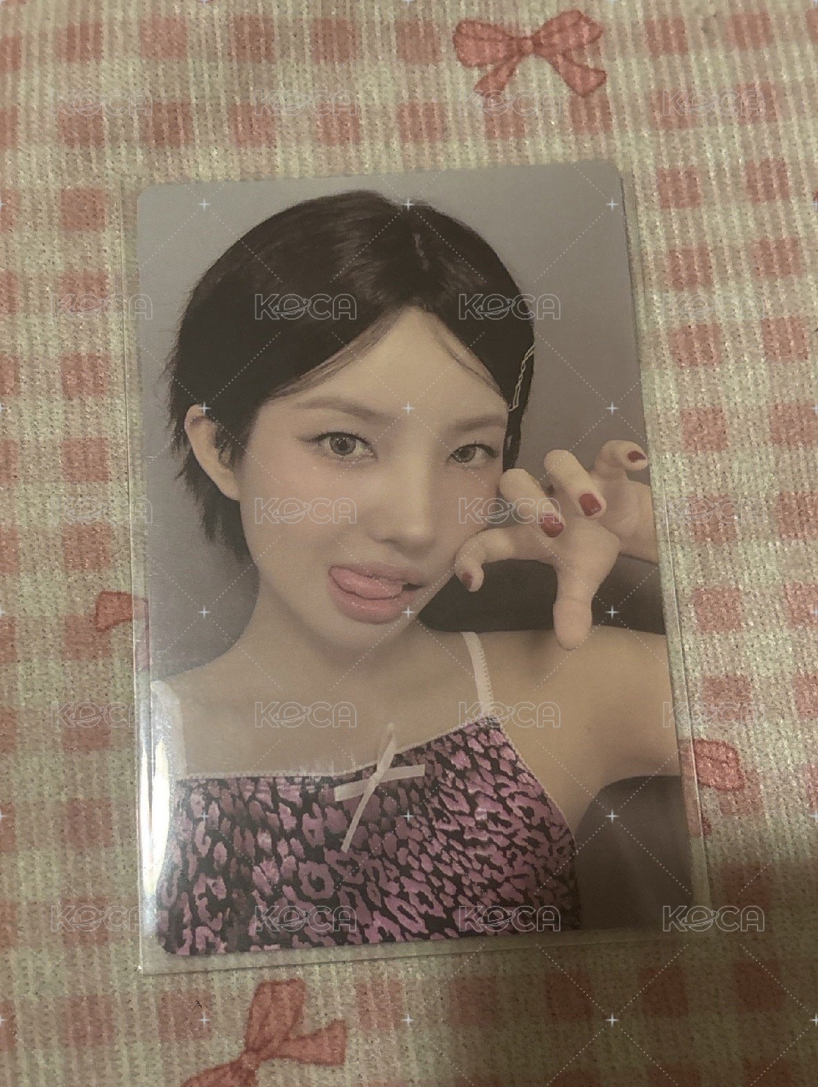 娟毛毯卡