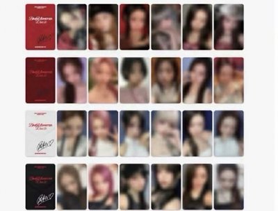 BM成員回憶錄固配小卡*4 