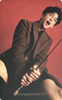 時尚先生黑皮書 A版 雜誌卡 定制小卡