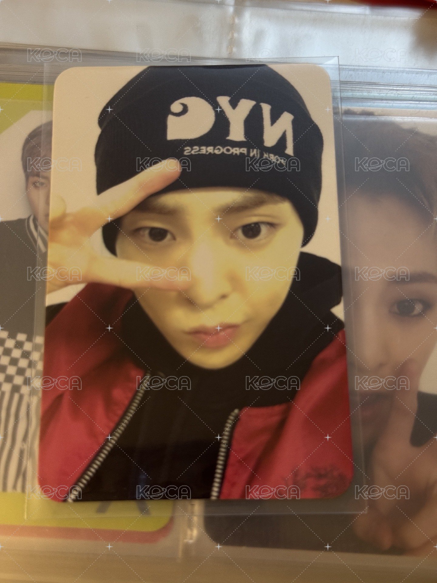 毛帽紅衣xiumin