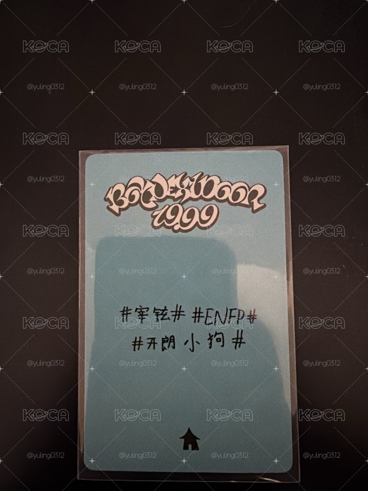19.99 yzy 簽售卡