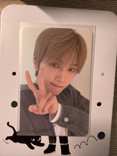 朴志晟 迷五 playk 簽售卡 中文卡背