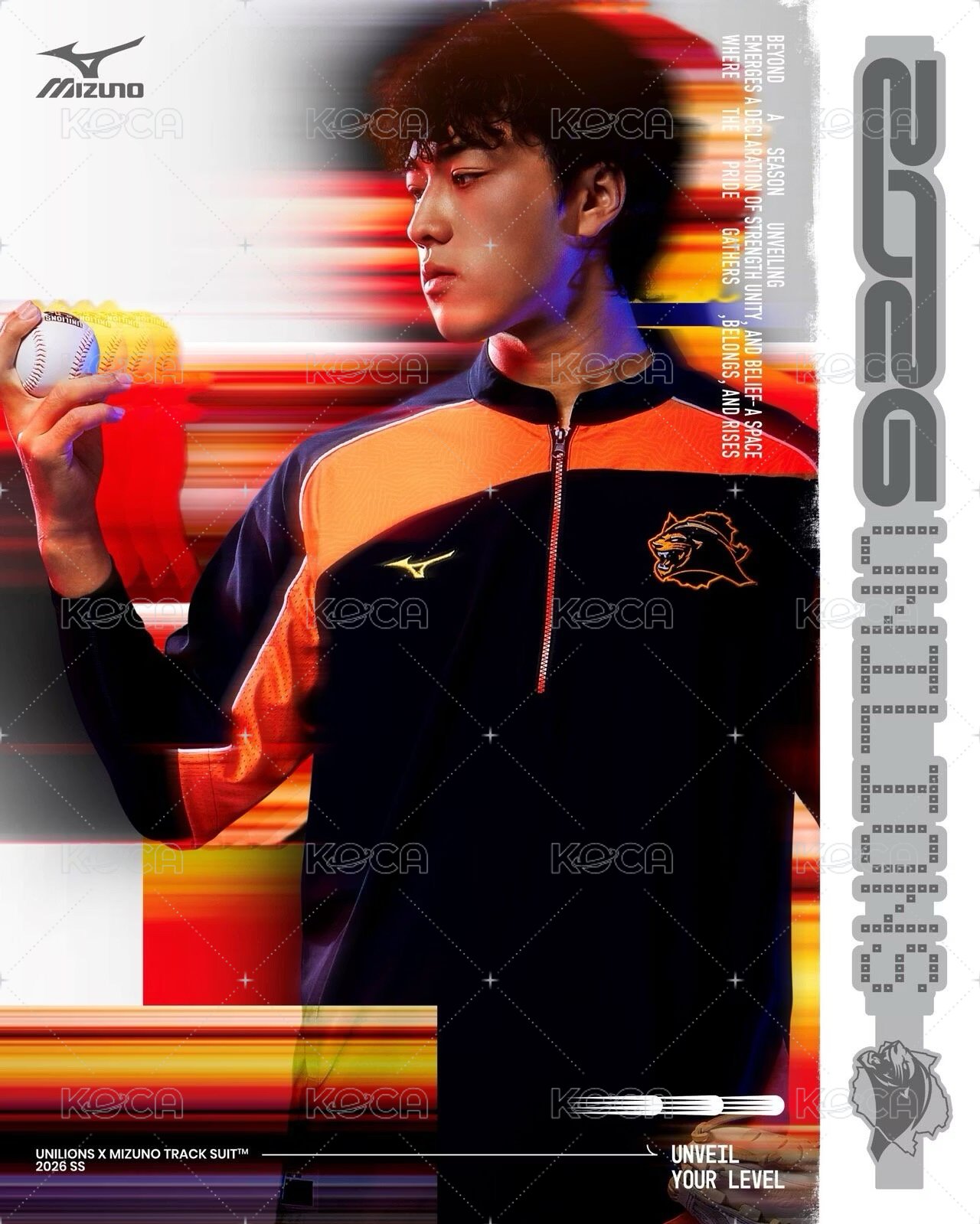 【MIZUNO 美津濃】2026球員版短袖風衣