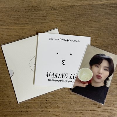 Woozi🍚自製碗盤卡+歷程（損）