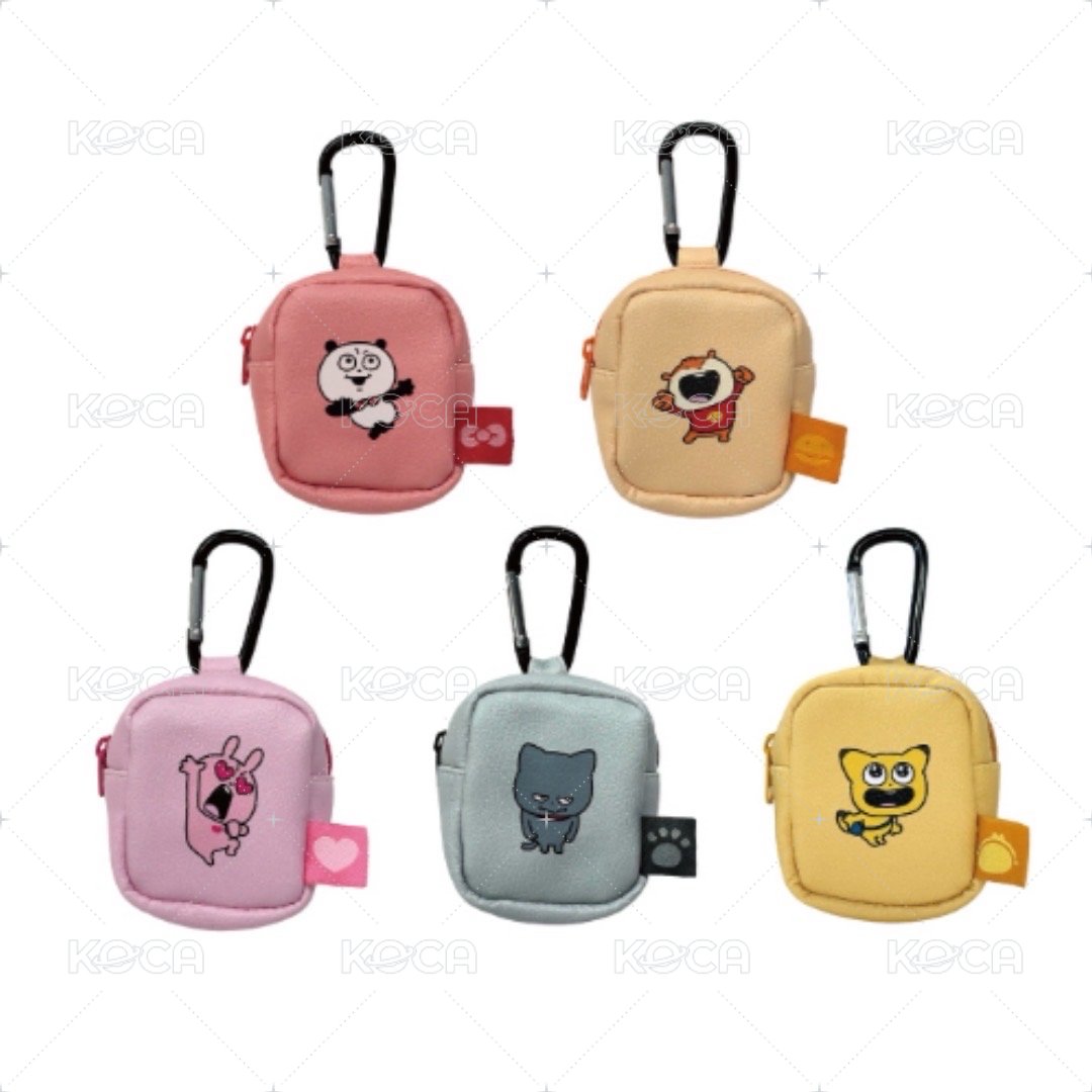 熊貓登山扣迷你收納包