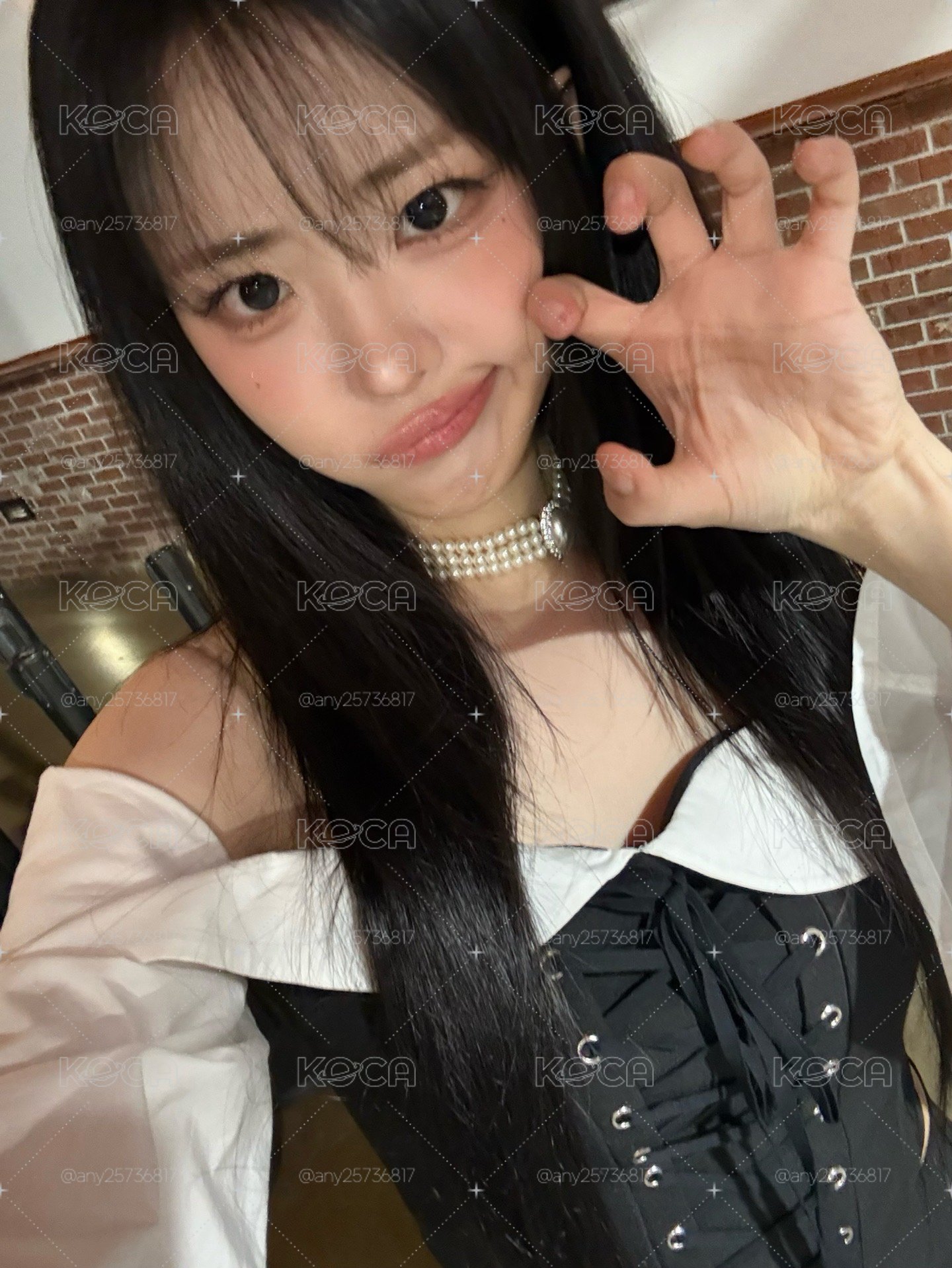 Hina 美巡未公開 黑色禮服